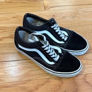 Vans Black and White Sneakers